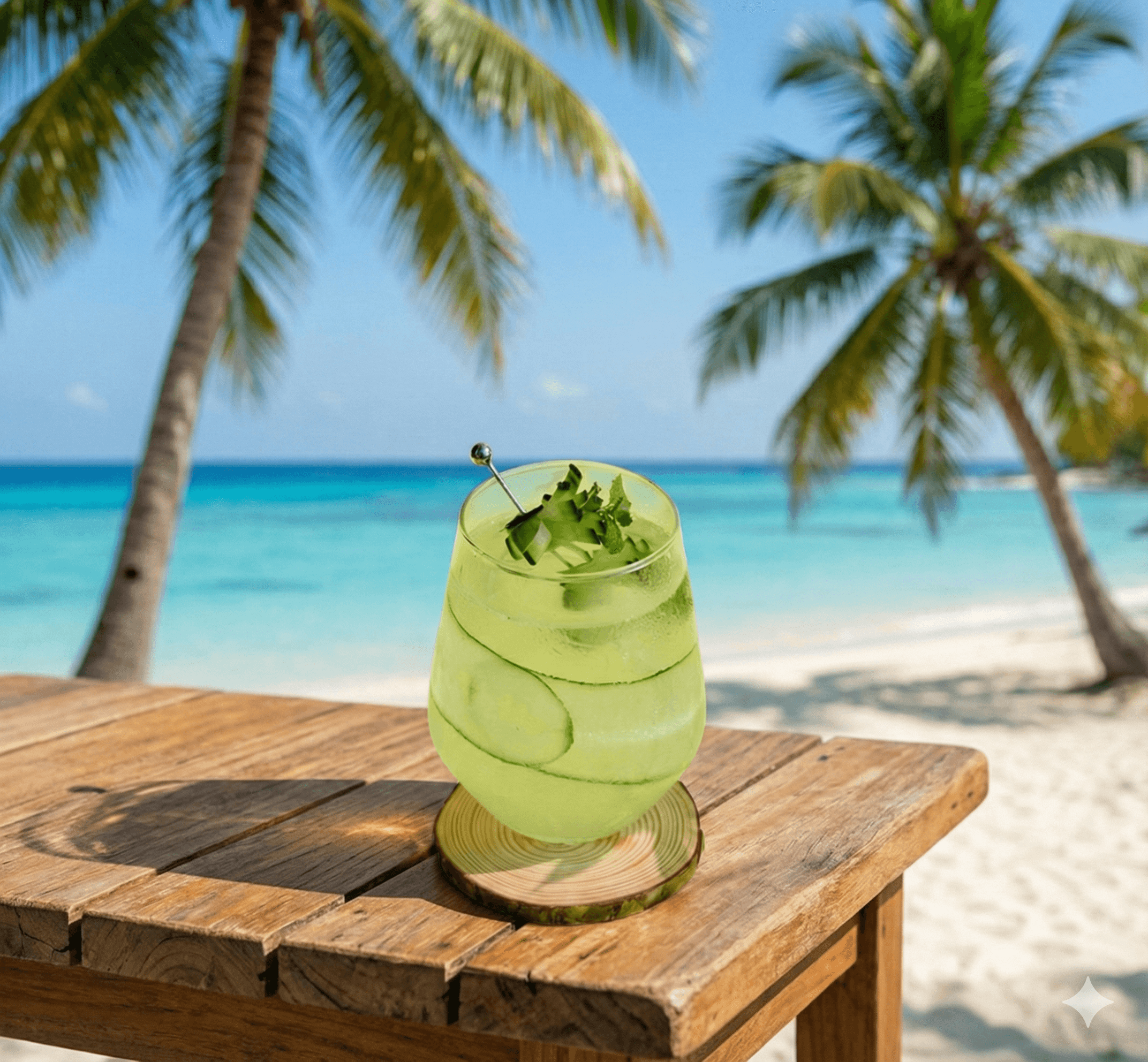 Sparkling Cucumber Gimlet