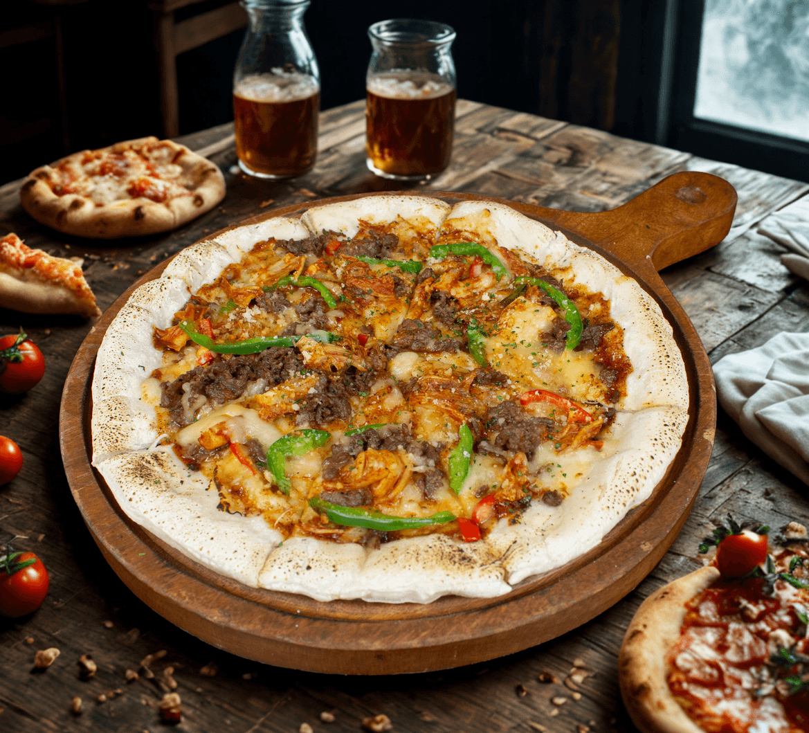 Kimchi Bulgogi Pizza