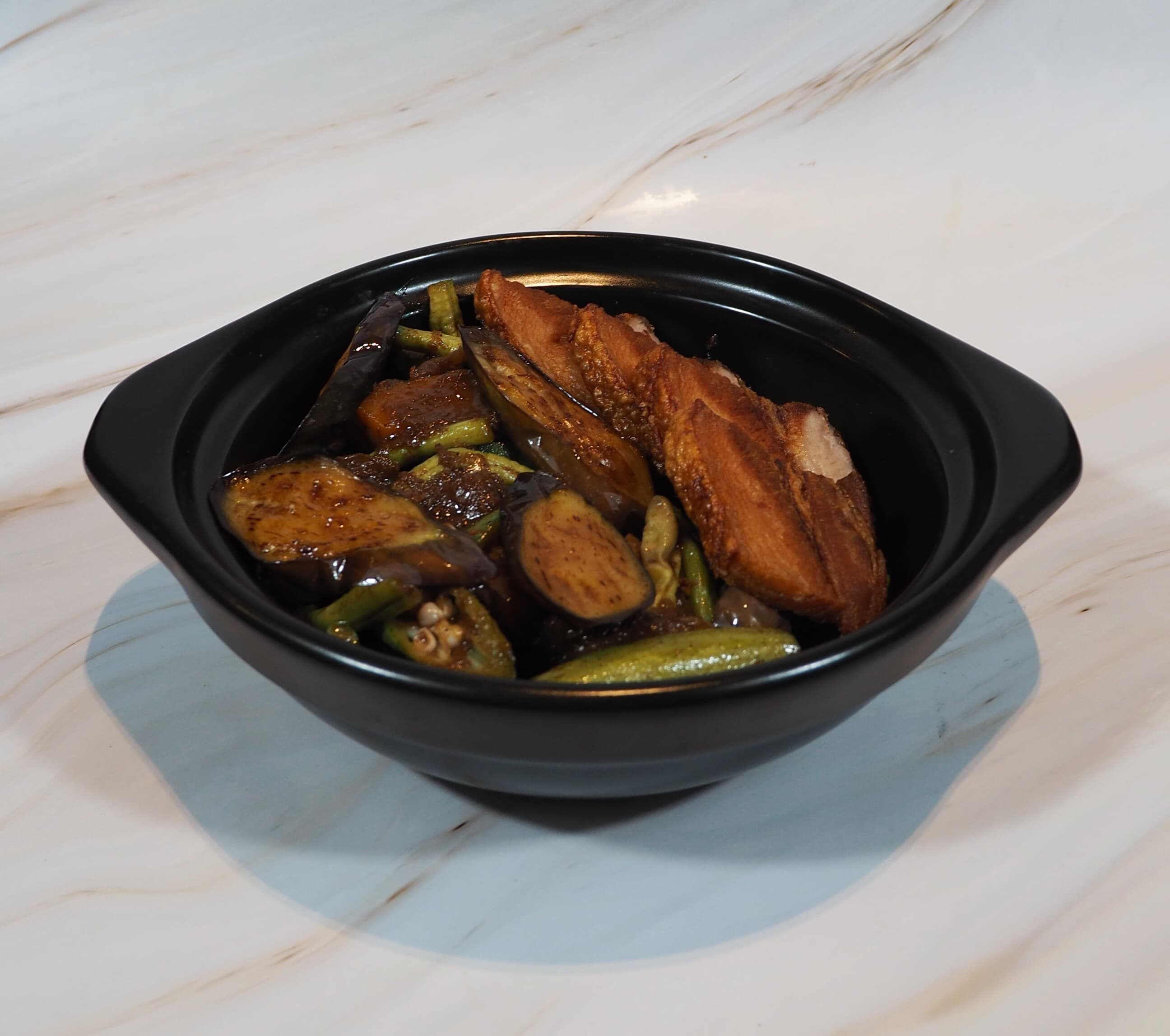 Pinakbet w/ Lechon Kawali