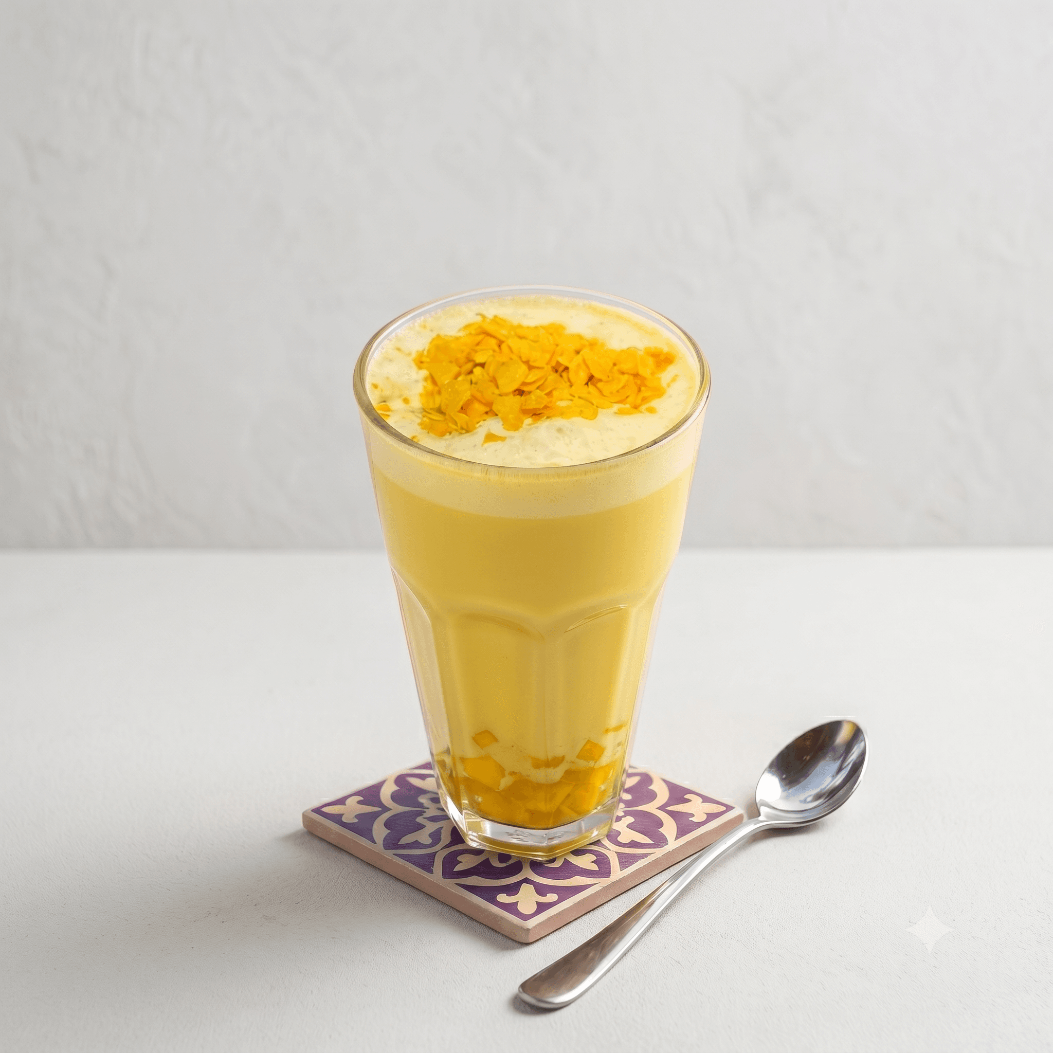 Golden Sweetcorn Latte